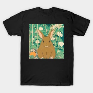 Brown Furball Frenzy and The Daily Adventures of an American Mini Rex Rabbit Bunny T-Shirt